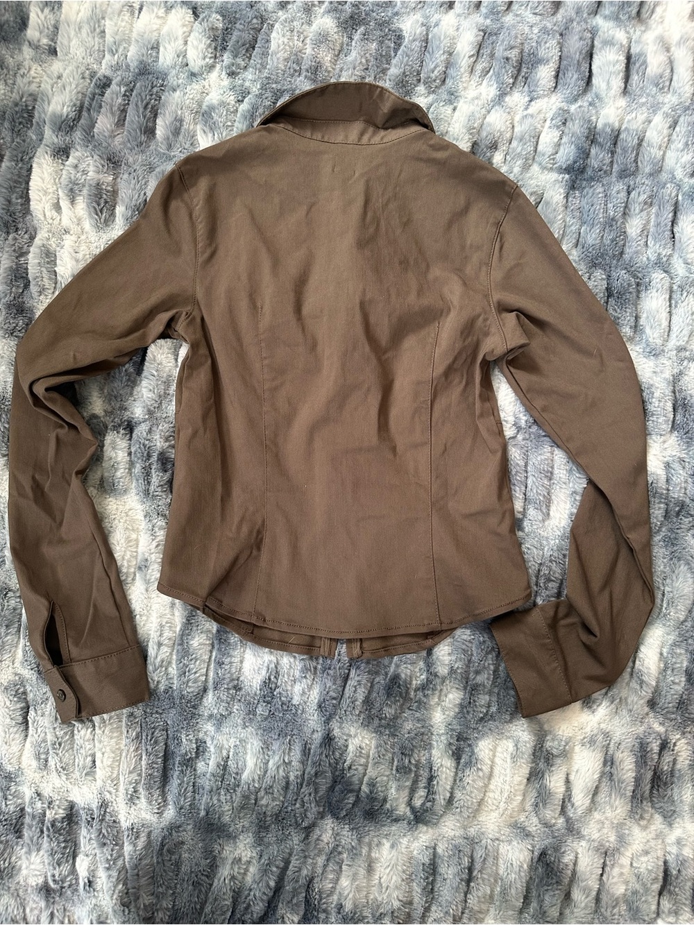 BDG Olive-Brown Zip Front Utility Jacket - Picture 2 of 3